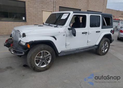 2019 Jeep Wrangler Unlimited Sahara 4X4 from USA, damaged, VIN 1C4HJXEG7KW517830